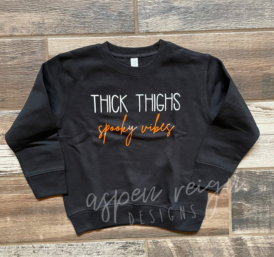 Thick Thighs Spooky Vibes