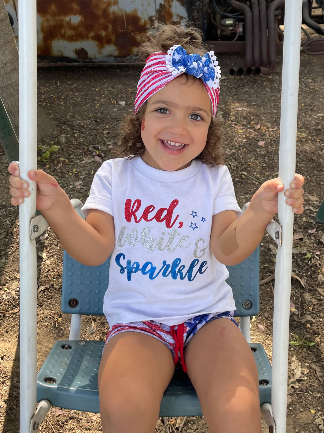 Red, White and Sparkle SHIRT