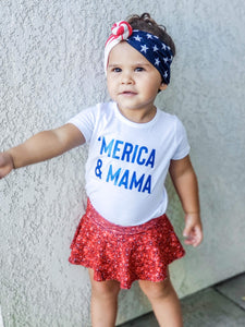 Merica and Mama (Kids) Shirt